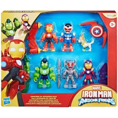 Marvel: Железният човек Armored Avengers 6бр. фигурен комплект - Hasbro