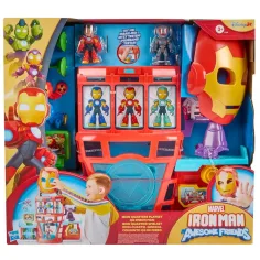 Marvel: Железният човек главна квартира комплект с фигури - Hasbro