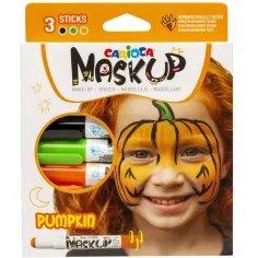 Maskup: Комплект за лице с тиква в 3 цвята - Carioca