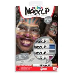 MaskUp Metallic 6бр. комплект за лице - Carioca