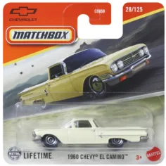 Matchbox: 1960 Chevy El Camino бежов автомобил 1/64 – Mattel