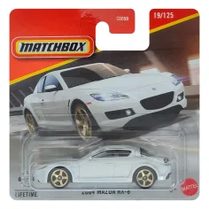 Matchbox: 2004 Mazda RX-8 бяло количка 1/64 - Mattel