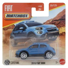 Matchbox: 2016 Fiat 500X малка кола 1/64 - Mattel