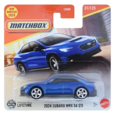 Matchbox: 2024 Subaru WRX S4 STI синя количка 1/64 - Mattel