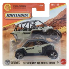 Matchbox: 2025 Polaris RZR Pro R 4 Sport количка 1/64 - Mattel