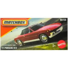 Matchbox: '71 Porsche 914 червен автомобил в кутия 1/64 – Mattel