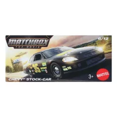 Matchbox A Film: Chevy Stock-Car кутия с хартия малка кола 1/64 – Mattel