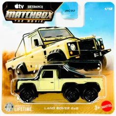 Matchbox A Film: Land Rover 6x6 количка 1/64 - Mattel