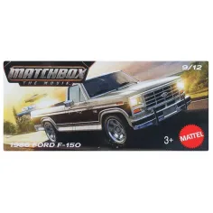 Matchbox Филм: 1986 Ford F-150 в картонена кутия малка кола 1/64 – Mattel