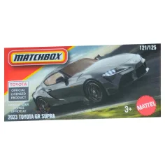 Matchbox: Картонена кутия 2023 Toyota GR Supra количка 1/64 - Mattel