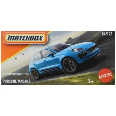 Matchbox: Картонена кутия Porsche Macan S количка 1/64 - Mattel