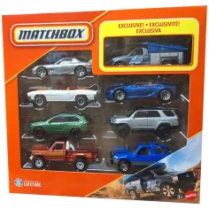 Matchbox: комплект от 8 малки автомобила с ексклузивен Ford F250 Super Duty - Mattel