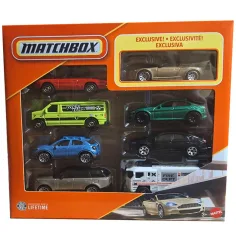 Matchbox: комплект от 8 малки коли с ексклузивен Aston Martin DBS Volante - Mattel