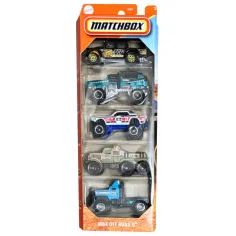 Matchbox: Off Road II. Комплект от 5 малки автомобила 1/64 - Mattel