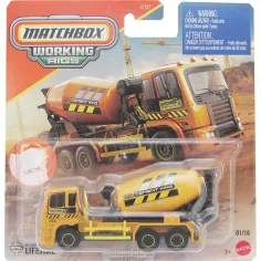 Matchbox: Работещи машини Циментен крал 1/64 - Mattel