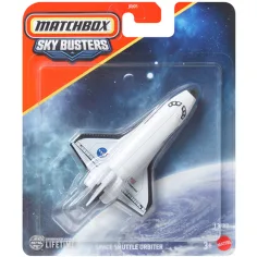 Matchbox Sky Busters: Space Shuttle Orbiter модел на самолет 1/64 – Mattel