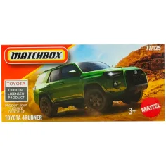 Matchbox: зелено автомобилче Toyota 4Runner 1/64 – Mattel