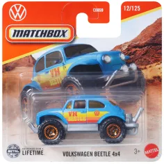 Matchbox: Volkswagen Beetle 4x4 синя количка 1/64 - Mattel