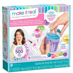 Mate It Real: Блестящи парти нокти комплект