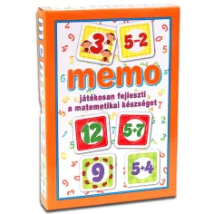 Математическа мемо игра