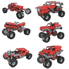 Механична лаборатория Monster Truck 10 в 1 строителна играчка - Clementoni изображение 3