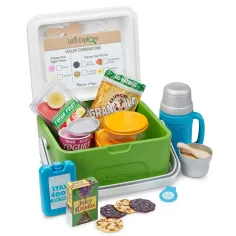 Melissa & Doug: хладилна чанта с храни и аксесоари, игрален комплект изображение 2