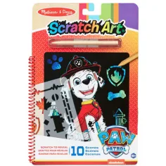 Melissa & Doug: Патрул на лапите Маршал картина-скреч креативна игра