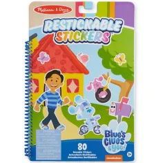 Melissa & Doug: Синьо многоразово стикерно тефтерче