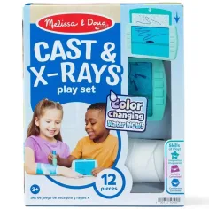 Melissa&Doug: Casts & X-Rays комплект за игра на лекар с рентген и гипсиране - Spin Master