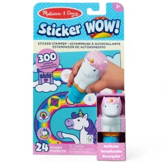 Melissa&Doug: Sticker WOW! Стикер печат – Еднорог – Spin Master