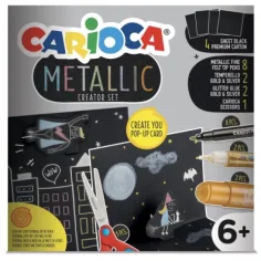 Металически 17бр. креативен комплект - Carioca
