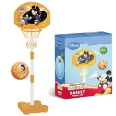 Мики Маус баскетболен кош и топка - Mondo Toys