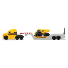Микро строителен камион Mack Volvo 32 см - Dickie Toys изображение 4