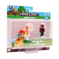 Minecraft 3D фигура с навиваемо животно 2. серия в различни варианти 1бр изображение 2