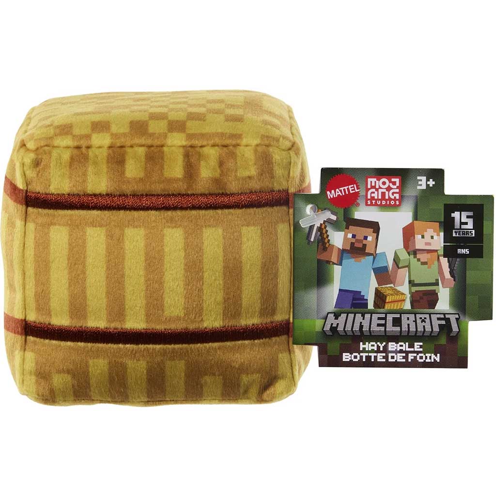 Minecraft Blocks плюшена фигура - Слама фигура - Mattel