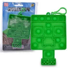Minecraft Bubblers Mini Pop-it изненада ключодържател 1бр