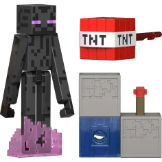 Minecraft: Enderman персонаж играчка с аксесоари - Mattel изображение 2
