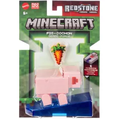 Minecraft: Фигура на прасе с аксесоари - Mattel
