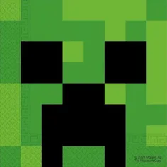 Minecraft хартиени салфетки комплект – 2-слойни, 33x33 см, 20бр