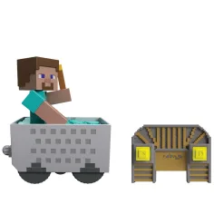 Minecraft RC дистанционно управление минен вагон с фигура на Steve – Mattel изображение 5