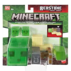 Minecraft: Sticky Piston Trap фигура комплект - Mattel