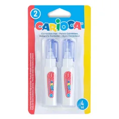Мини коректор за писалка комплект 2 бр. - Carioca