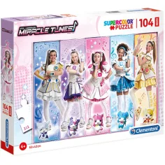Miracle Tunes момичета 104 части Maxi Пъзел - Clementoni