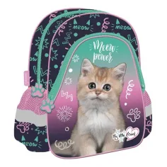 MLF Kitty Party котешки детски ранец 25x30x10cm