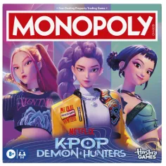 Monopoly настолна игра KPop Demon Hunters - Hasbro изображение 1