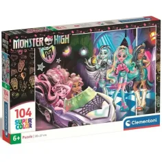 Monster High 2 104бр. суперцветен пъзел - Clementoni