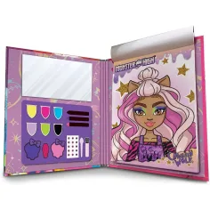 Monster High: Книга за грим и оцветяване с 44 страници - Lisciani изображение 2