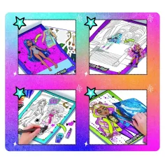 Monster High: Креативен комплект за оцветяване и обличане - Lisciani изображение 3