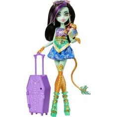 Monster High Ужасно добри приятели тайни: Ужасно пътуване кукла Jinafire Long - Mattel изображение 4
