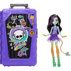 Monster High Ужасно добри приятели тайни: Ужасно пътуване кукла Jinafire Long - Mattel